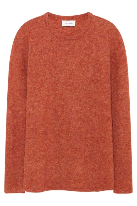 ROUND COLLAR LONGSLEEVES SWEATER ROUILLE CHINE 4