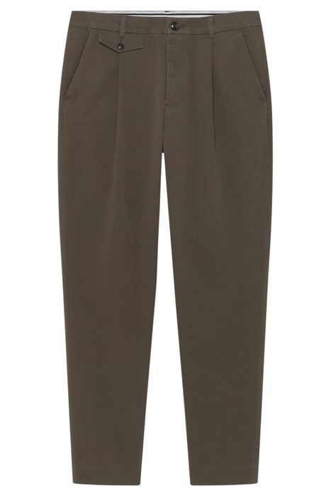 CHINO CARROT PANTS GRIZZLY 4