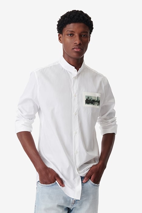 RONAN CASUAL SHIRT IN WHITE 1
