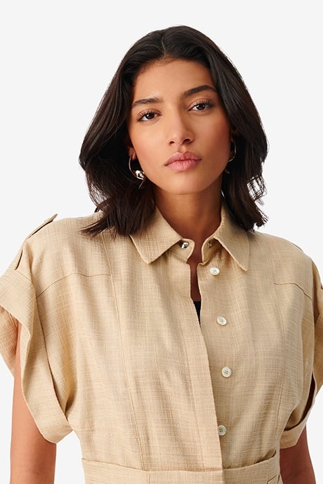 DORELLIA ROMPER IN CAMEL 5