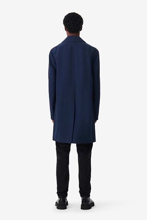 MILOT SINGLE BREASTED COAT IN NAVY 2