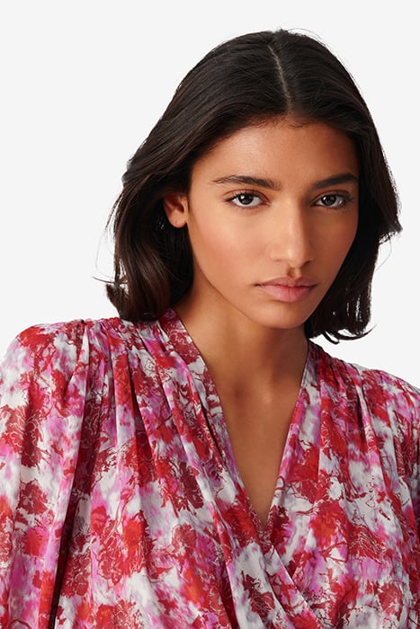 MAELLA BLOUSE IN RED MULTICO 6