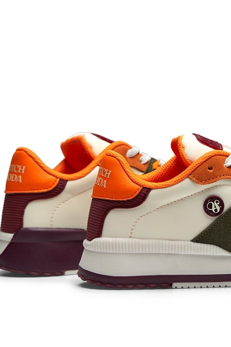 GIRLS VIVINA SNEAKER ARMY GREEN MULTI 7