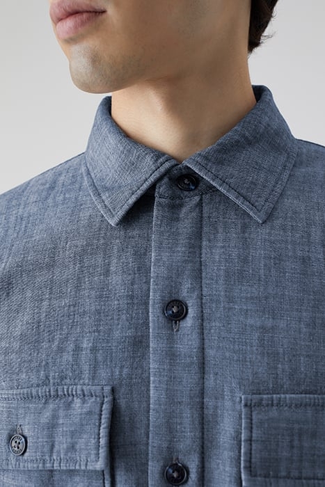 PADDED SHIRT SHIRTS & BLOUSES DARK NIGHT 6