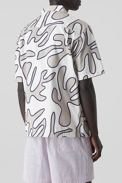 SHORTSLEEVE SHIRT SHIRTS & BLOUSES ECRU 2