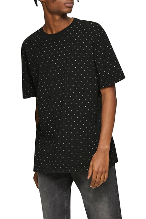 S.OLIVER-QS T-SHIRTS GREY/BLACK 1