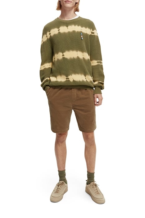 RELAXED-FIT SOFT CORDUROY SHORTS KHAKI 3