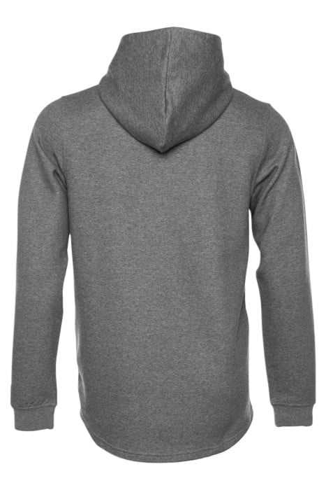 BALR. Q-SERIES STRAIGHT CLASSIC HOODIE DK GREY HEATHER 2