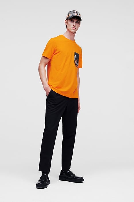 TAILORED PANTS W/ LOGO ELASTIC BLACK 2