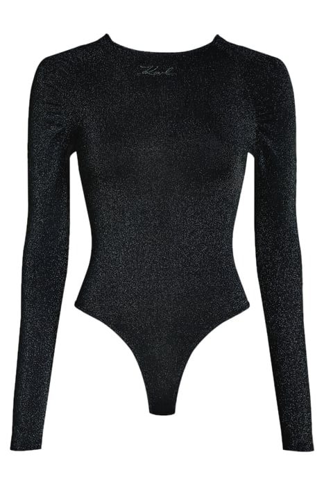 EVENING KNIT BODY BLACK LUREX 2