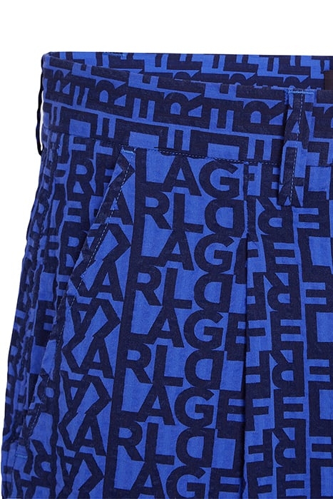 AOP LOGO SEERSUCKER SHORTS BLUE 5