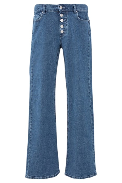 SUMMER BLUE WATERLESS FLARED JEANS 5