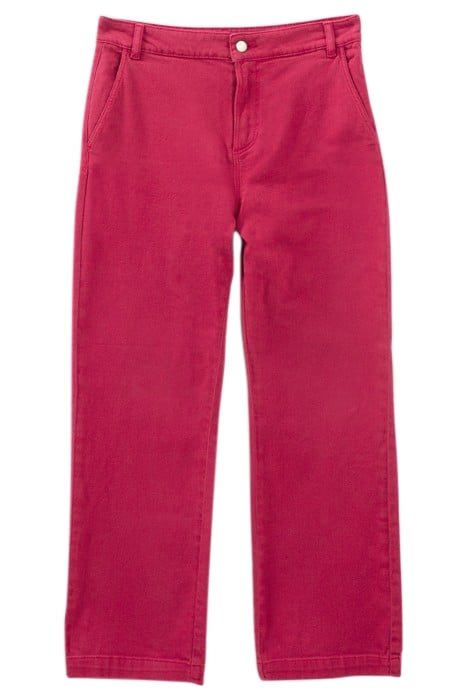 MAGENTA FLARED JEANS 4