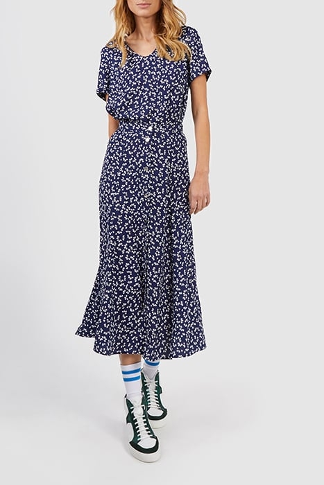 NAVY GRAPHIC PRINT TOP 1