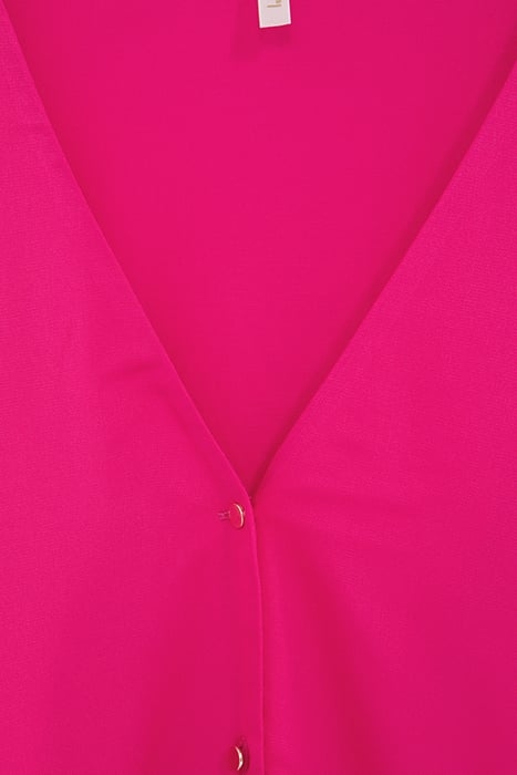 MAGENTA BLOUSE WITH PEPLUM DETAIL 4
