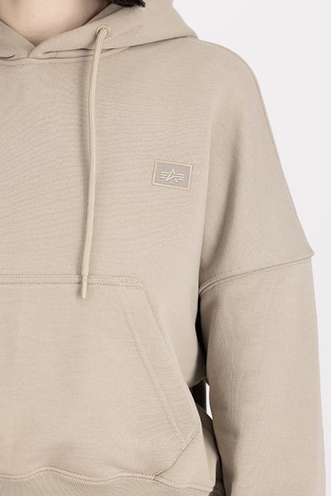 ALPHA ESSENTIALS RL HOODIE VINTAGE SAND 7
