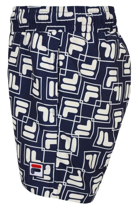 LAUDERT AOP BEACH SHORTS MEDIEVAL BLUE PLAYFUL F-BOX AOP 3