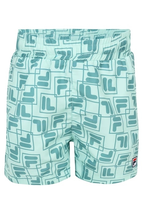 LAUDERT AOP BEACH SHORTS BROOK GREEN PLAYFUL F-BOX AOP 1