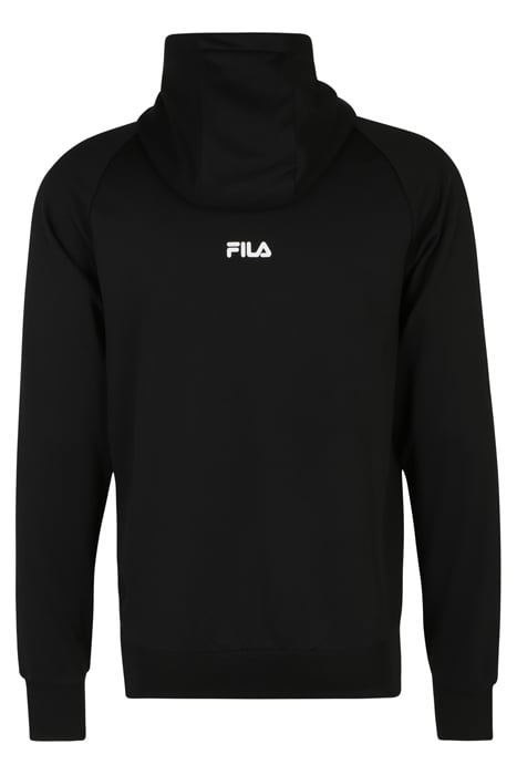 TREPUZZI HOODED ZIP JACKET BLACK 5