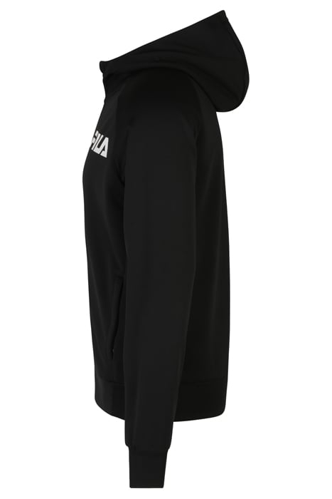 TREPUZZI HOODED ZIP JACKET BLACK 6