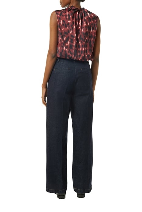 COMMA BLOUSES RED-DARK 2