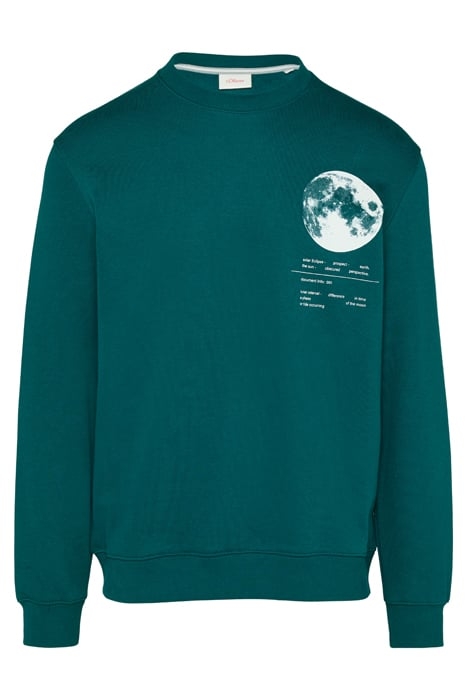 S.OLIVER SWEATSHIRTS BLUE-PETROL 3
