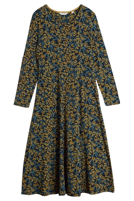 MADELINE JERSEY DRESS NAVY PRINT 3