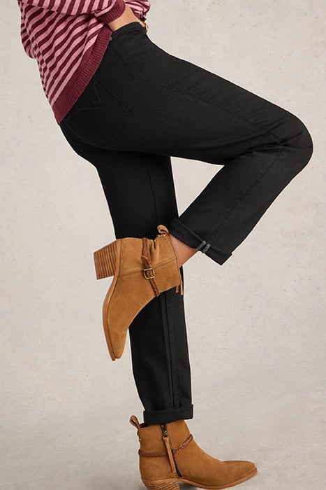 TAYLOR STRAIGHT JEAN BLACK DENIM 4