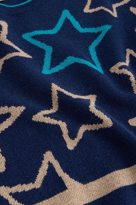 CITY MULTI STAR JUMPER NAVY MULTI 6