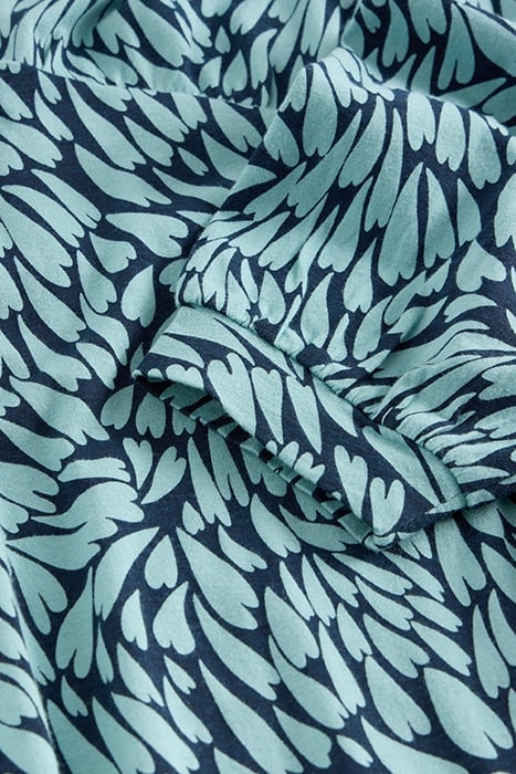 MEGAN JERSEY MIDI DRESS NAVY PRINT 6