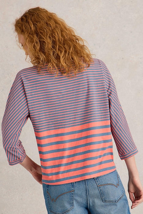 DEMI DOLMAN TOP PINK MULTI 2