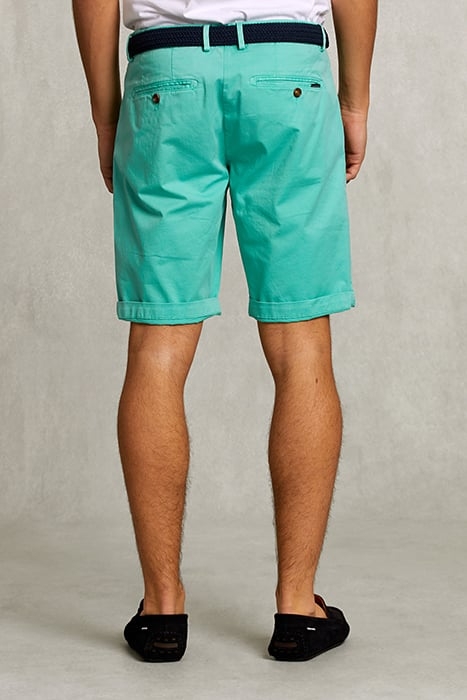 COTTON CHINO SHORT MINT GREEN 2