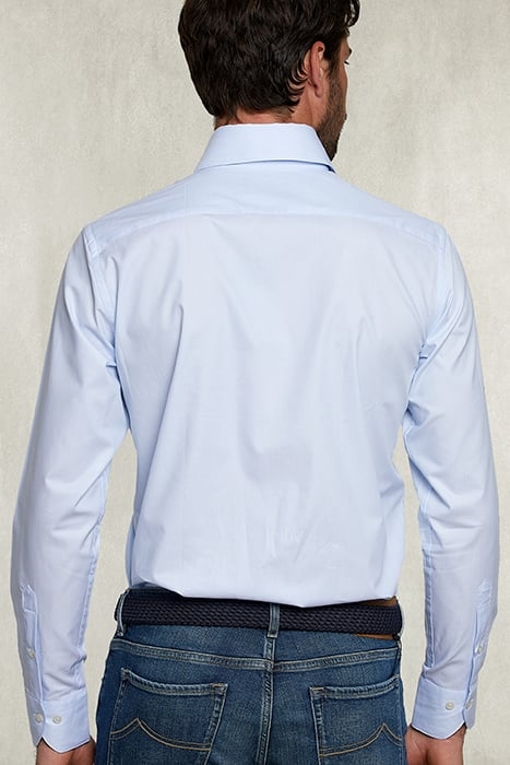CUSTOM FIT SHIRT BLUE BLUE 2