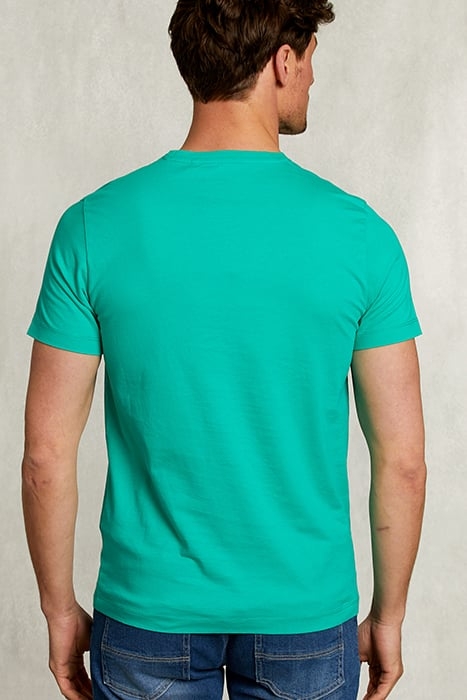 NORMAL FIT BASIC T-SHIRT IN MOSCOW MULE GREEN 2
