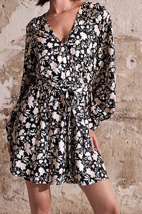 MAY DRESS BLACK FLOWER 3