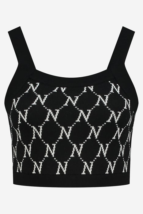 BRISBANE TOP BLACK/PEARL 6