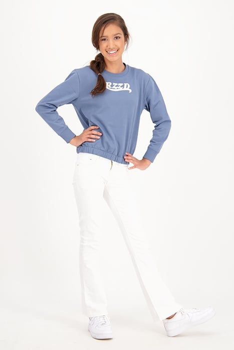 GIRLS SOFIA SWEATER SILK BLUE 1