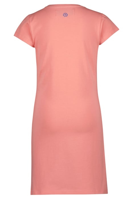 GIRLS MALAGA RUN 2 DRESS BLUSH CORAL 2