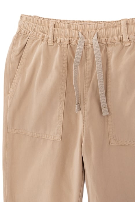 GIRLS’ BEIGE TROUSERS WITH ELASTICATED WAIST 3