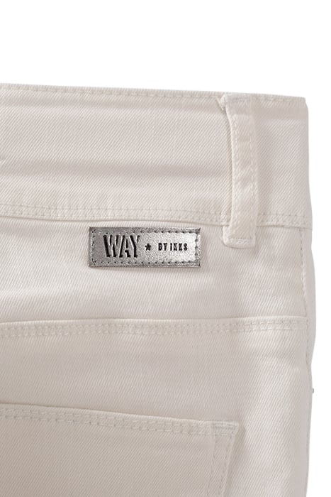 GIRLS’ ECRU FLARED JEANS 6