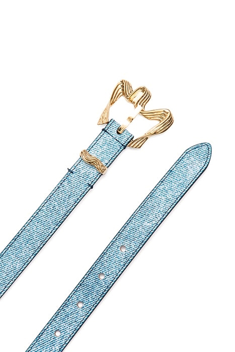 RIBBON DENIM LEATHER DENIM 3