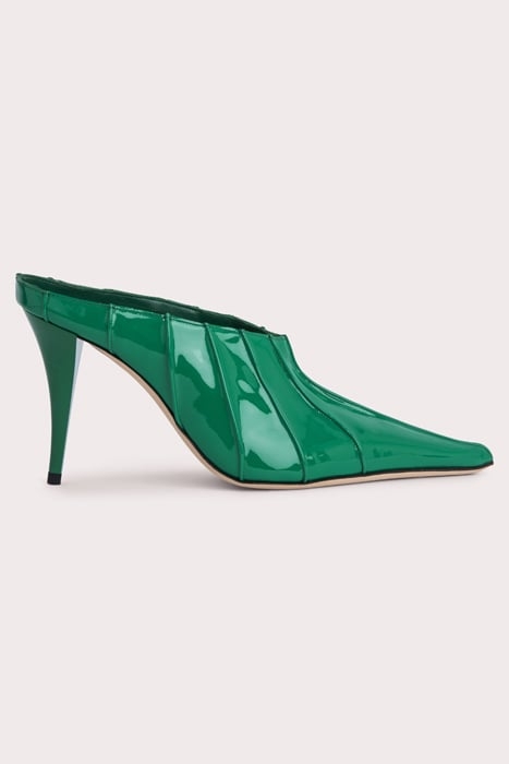 TRISH CLOVER GREEN PATENT LEATHER CLOVER GREEN 1