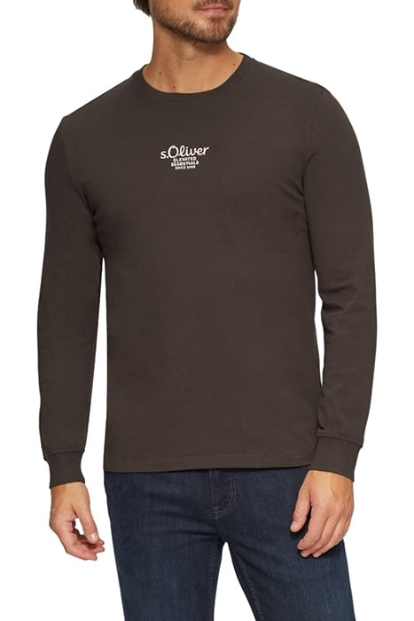 S.OLIVER T-SHIRTS BROWN 1