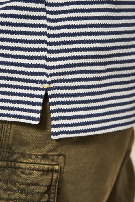 REVERE STRIPE POLO DARK NAVY 4