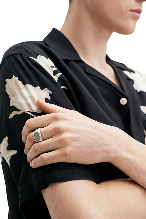 ALLDIS SIGNET RING WARM SILVER 2