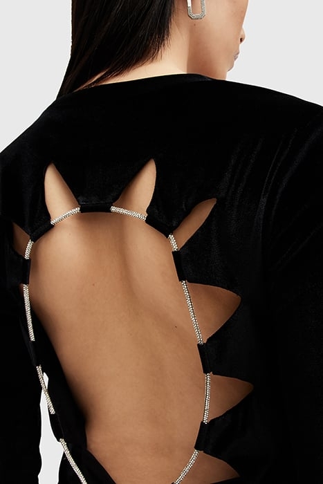 REGINA VELVET TOP BLACK 8