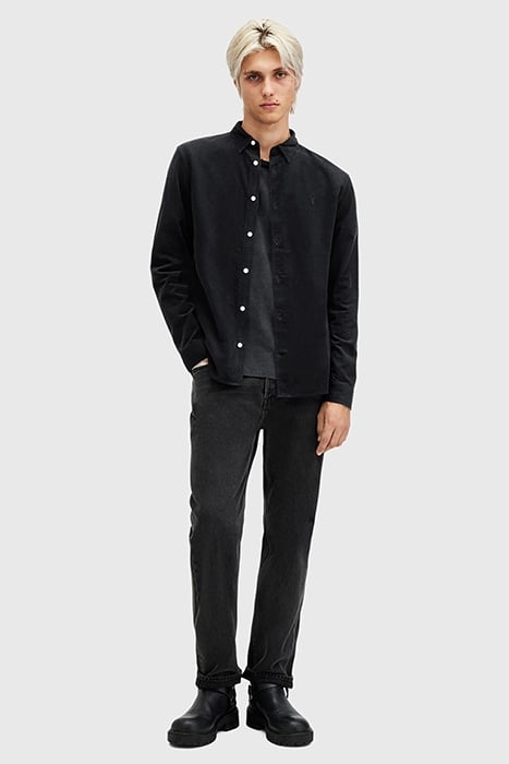 BIRCHWOOD LS SHIRT JET BLACK 3