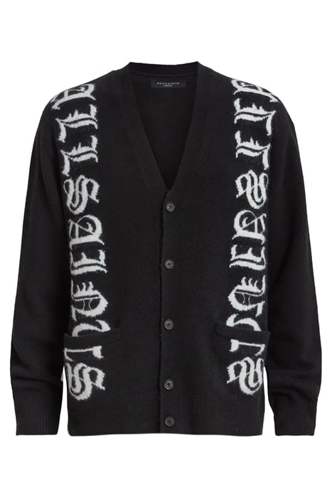 SCRIPTURE CARDIGAN BLACK 4
