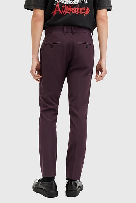 LISLE TROUSER PORT PURPLE 2