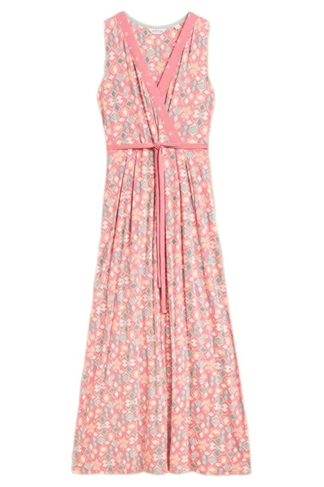 AVERY JERSEY MAXI DRESS PINK MULTI 1